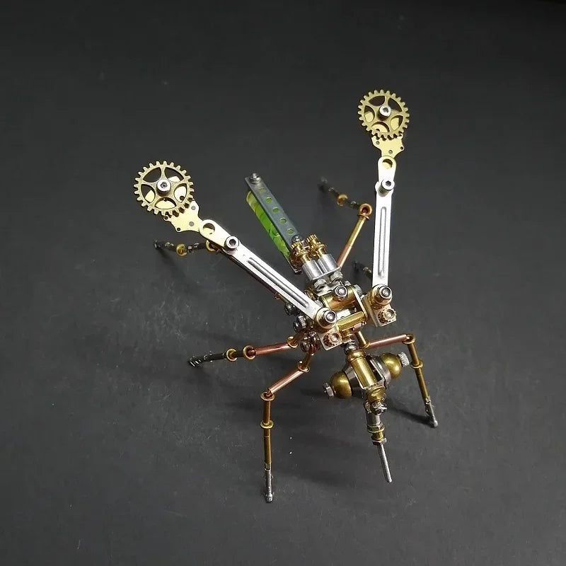 DIY Mechanical Spider Metal Model Kit 3D Puzzles Cyberpunk Insects Assembly Creative Handmade Metal Puzzles