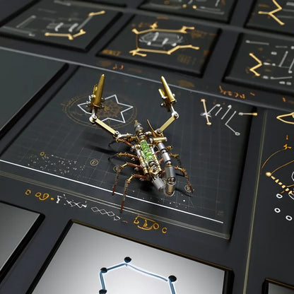 DIY Mechanical Spider Metal Model Kit 3D Puzzles Cyberpunk Insects Assembly Creative Handmade Metal Puzzles