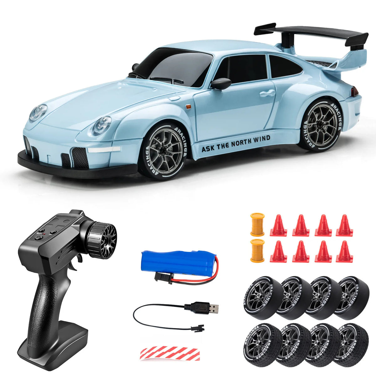 Precision 4WD High-Speed Drift Racer