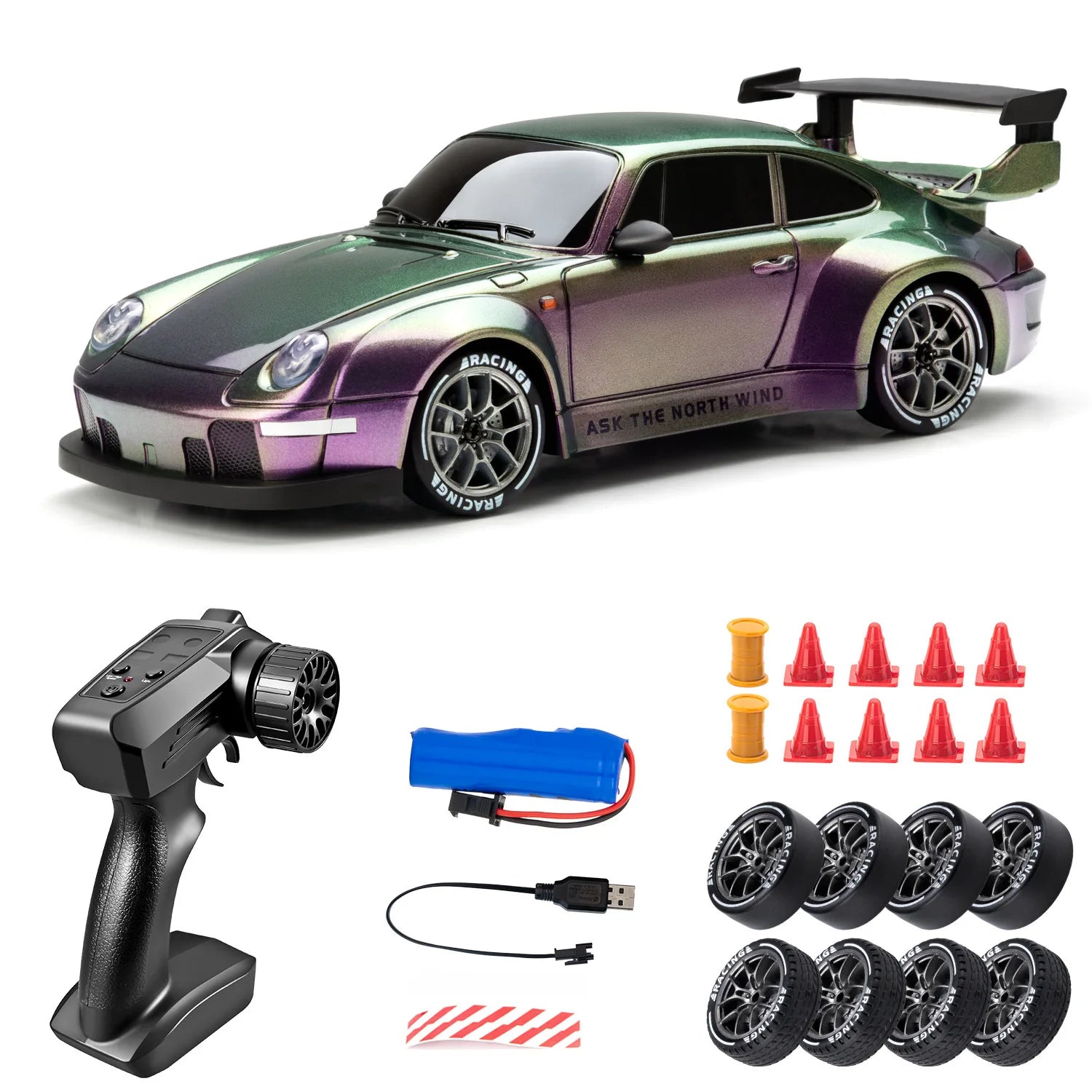 Precision 4WD High-Speed Drift Racer