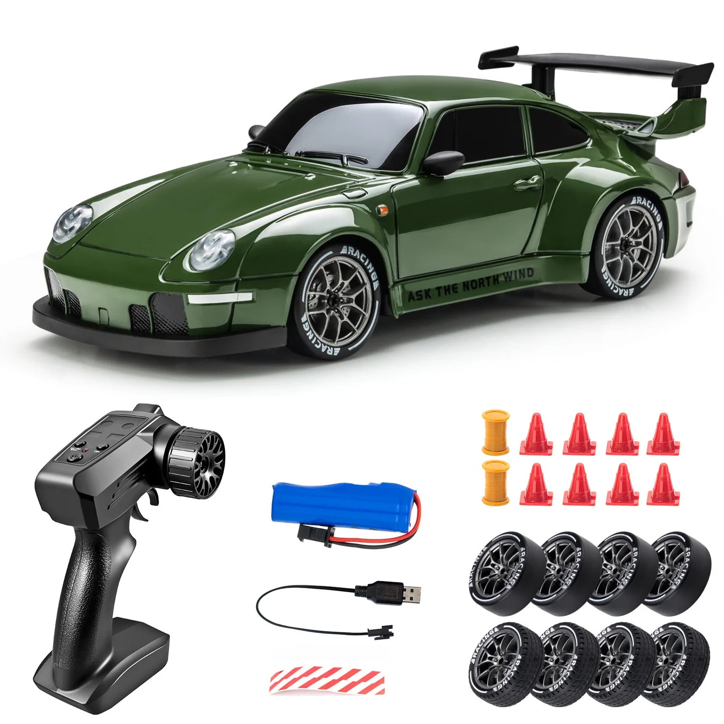 Precision 4WD High-Speed Drift Racer